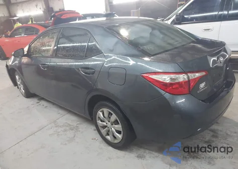 2016 Toyota Corolla Le from USA, damaged, VIN 2T1BURHE7GC666399